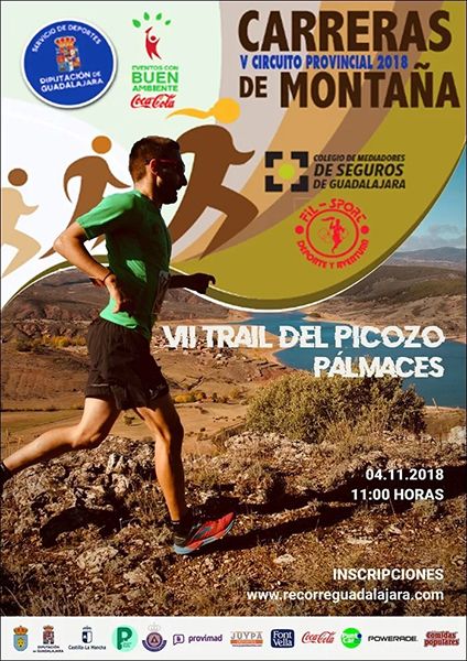 El domingo 4 de noviembre, VII Trail del Picozo de Pálmaces, última prueba del Circuito que organiza la Diputación de Guadalajara 3 El domingo 4 de noviembre, VII Trail del Picozo de Pálmaces, última prueba del Circuito que organiza la Diputación de Guadalajara
