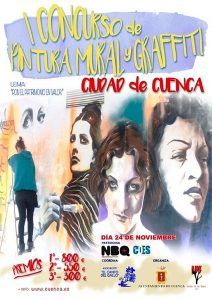 El jurado del Concurso de Graffitis selecciona doce propuestas que se plasmarán en varios espacios públicos de Cuenca 2 El jurado del Concurso de Graffitis selecciona doce propuestas que se plasmarán en varios espacios públicos de Cuenca