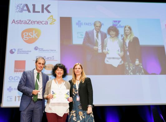 El servicio de Alergología del Hospital Universitario de Guadalajara se hace con el premio al mejor póster en el congreso nacional ‘SEAIC’ de esta especialidad 3 El servicio de Alergología del Hospital Universitario de Guadalajara se hace con el premio al mejor póster en el congreso nacional ‘SEAIC’ de esta especialidad