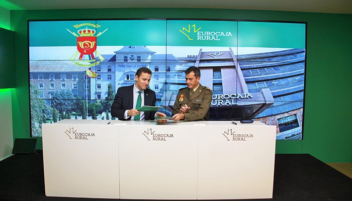 Eurocaja Rural colabora con la Academia de Infantería en los actos de la Inmaculada