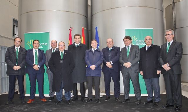 Eurocaja Rural financia las nuevas instalaciones de la ‘Cooperativa-Almazara Santa Justina’ de Carmena