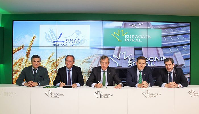 Eurocaja Rural renueva su colaboración con la Lonja de Fedeto