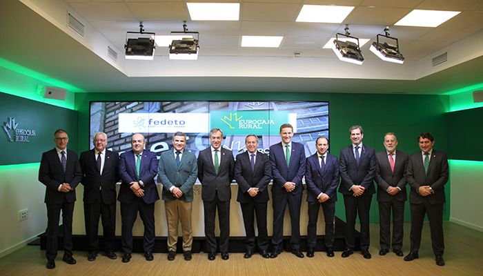 Eurocaja Rural renueva su convenio social con Fedeto