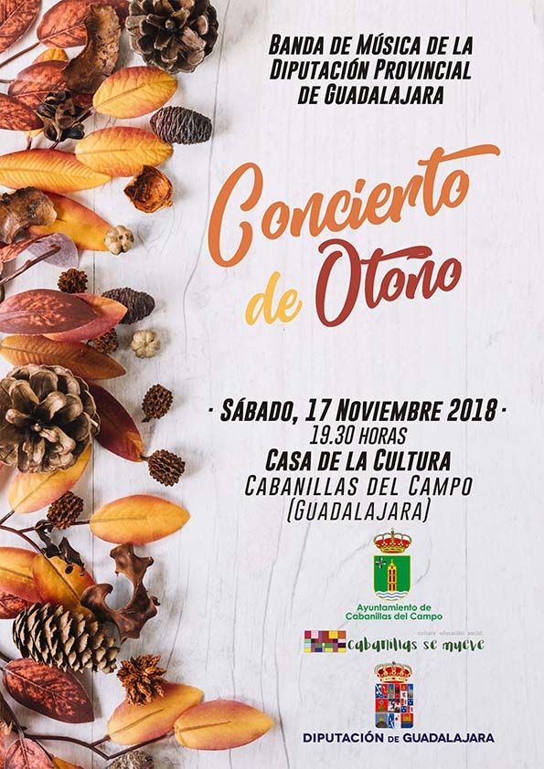 Fin de semana musical en Cabanillas, con la Banda Provincial el sábado 17, y un concierto de violines el domingo 18