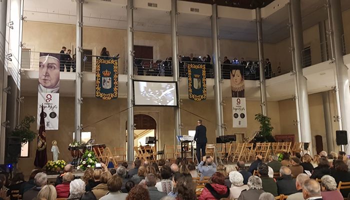 Homenaje a Carlos Sánchez en el concierto de Santa Cecilia de la Banda de Música de Pastrana