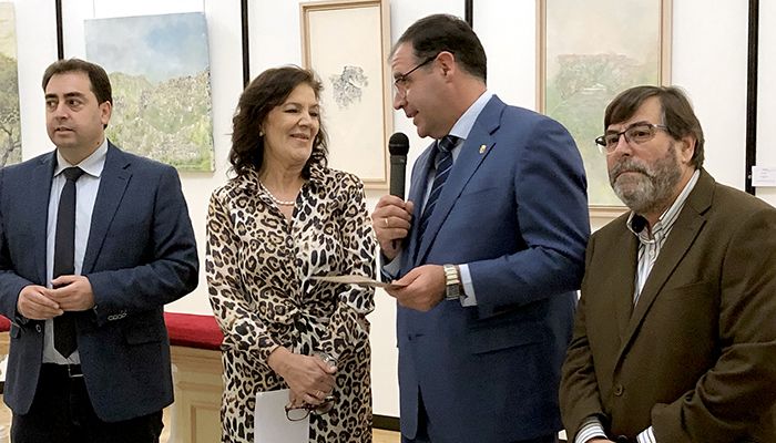 Isabel Castellanos muestra en una exposición en Diputación de Cuenca sus casi veinte años dedicados a la pintura