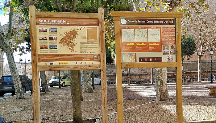 La Asociación Amigos del Camino de Santiago y de la Santa Cruz completa la señalización del Camino en el tramo conquense