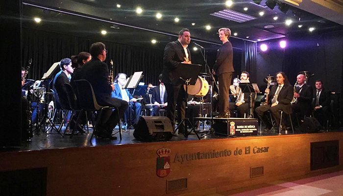 La Banda de la Diputación de Guadalajara ofreció un brillante concierto de otoño en El Casar
