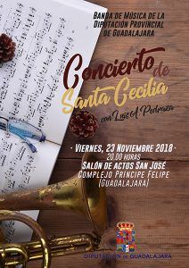 La Banda de Música de la Diputación de Guadalajara ofrecerá el Concierto de Santa Cecilia el próximo viernes en el San José
