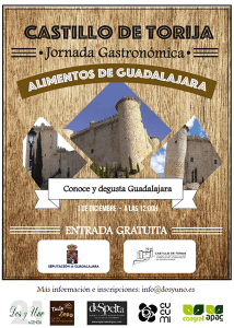 La Diputación de Guadalajara organiza una Jornada Gastronómica este sábado en el Castillo de Torija