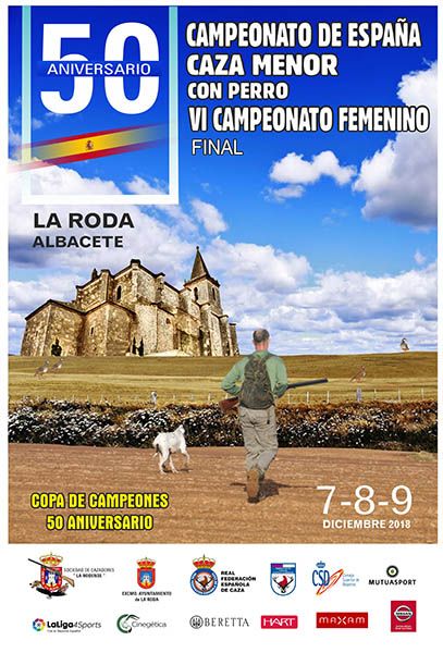 La Roda acoge el L Campeonato de España de Caza Menor con Perro y el VI Campeonato Femenino 3 La Roda acoge el L Campeonato de España de Caza Menor con Perro y el VI Campeonato Femenino
