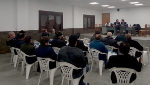 Lorenzo Robisco asiste a la reunión comarcal de Cañamares