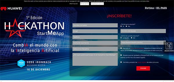 Madrid acogerá el primer Hackathon sobre inteligencia artificial