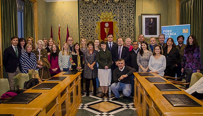 Mariscal da la bienvenida a los primeros participantes en el Foro Cuenca 2018