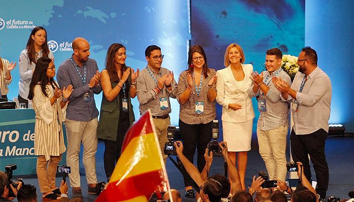 NNGG CLM pone en valor el “trabajo, esfuerzo y dedicación” de Cospedal en Castilla-La Mancha