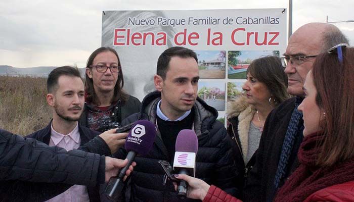 Presentado el proyecto de nuevo parque familiar de Cabanillas, que llevará el nombre de Elena de la Cruz