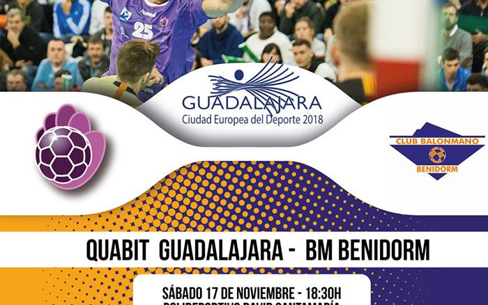 Quabit BM Guadalajara recibe a BM Benidorm, un equipo aguerrido y completo 1 Quabit BM Guadalajara recibe a BM Benidorm, un equipo aguerrido y completo