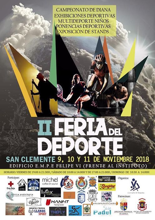 San Clemente tendrá dos espacios cardioprotegidos con desfibriladores gracias a un taller en la II Feria del Deporte