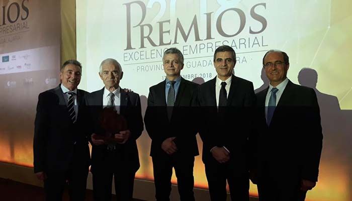 Tres empresas seguntinas, entre las 16 galardonadas en los Premios Excelencia Empresarial 2018 de CEOE-Cepyme