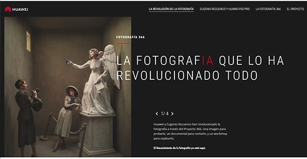 Un documental enseña la valentía, el talento y la mirada de Eugenio Recuenco de mano de Huawei