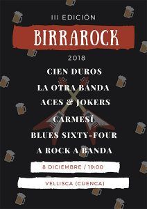 Vellisca vuelve a organizar, para el 8 de diciembre, el festival Birrarock