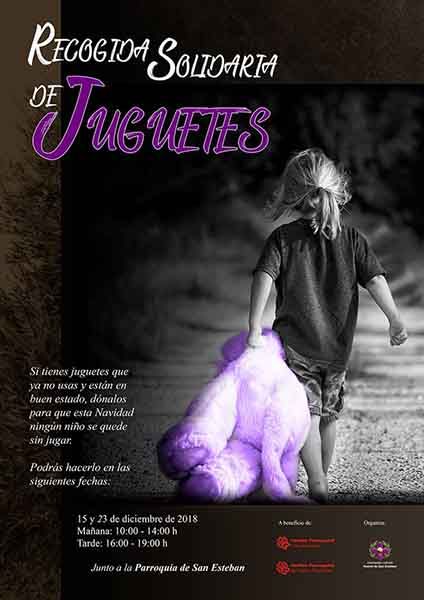 La Asociación Cultural Huerto de San Esteban organiza su I Recogida Solidaria de Juguetes para esta Navidad 2 La Asociación Cultural Huerto de San Esteban organiza su I Recogida Solidaria de Juguetes para esta Navidad