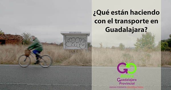 Ahora Guadalajara propone crear un Consorcio Provincial de Transportes para Guadalajara