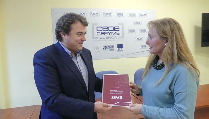 Ciudadanos y CEOE Cepyme intercambian sus propuestas para mejorar el tejido empresarial de Cuenca