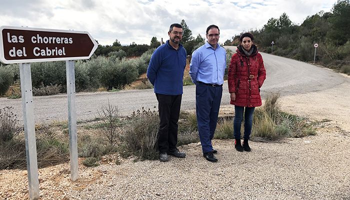 Diputación de Cuenca acondiciona el camino de acceso a Las Chorreras desde Víllora con una inversión de 73.000 euros