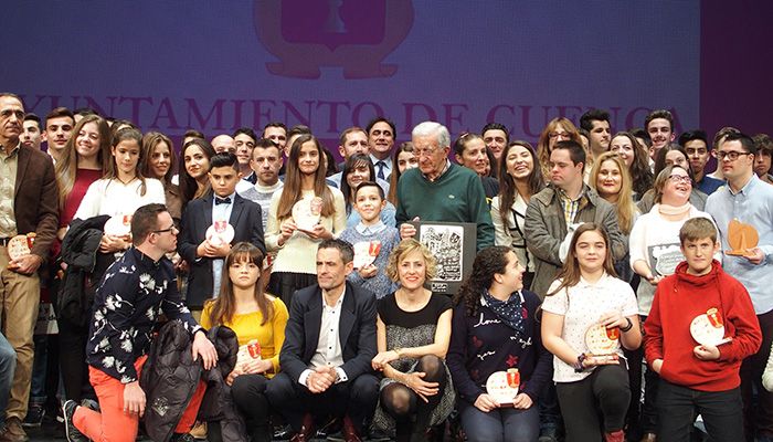 El Ayuntamiento de Cuenca premia en la Gala del Deporte al centenar de deportistas que ha destacado en 2018