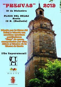 El Ayuntamiento de Huete convoca a todos los optenses a tomar las preuvas en la Plaza del Reloj