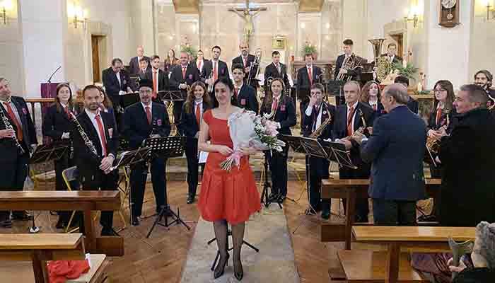 Elisa Gómez, directora de la Banda de Música de Sigüenza, pregona la Navidad