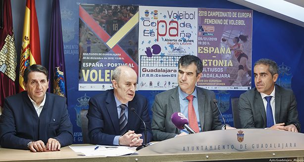 La Copa de España de Voleibol atraerá a Guadalajara a 2.240 deportistas entre el 27 y 30 de diciembre