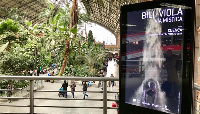 La Junta promociona Cuenca y la exposición “Vía Mística” en las principales estaciones de tren de Madrid y Valencia
