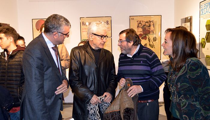 La Sala Princesa Zaida acoge una exposición de carteles de cine diseñados por José María Cruz Novillo