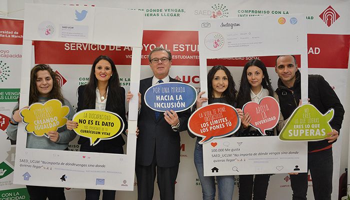 La UCLM conmemora el Día Internacional de las Personas con Discapacidad