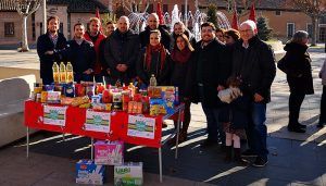 Marchamalo obtiene 300 kg de alimentos con ¨Populares Solidarios