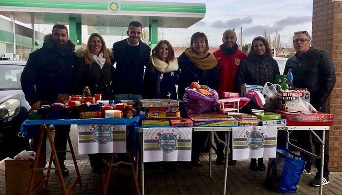 NNGG Villanueva de la Torre se suma a la campaña ¨Populares Solidarios¨