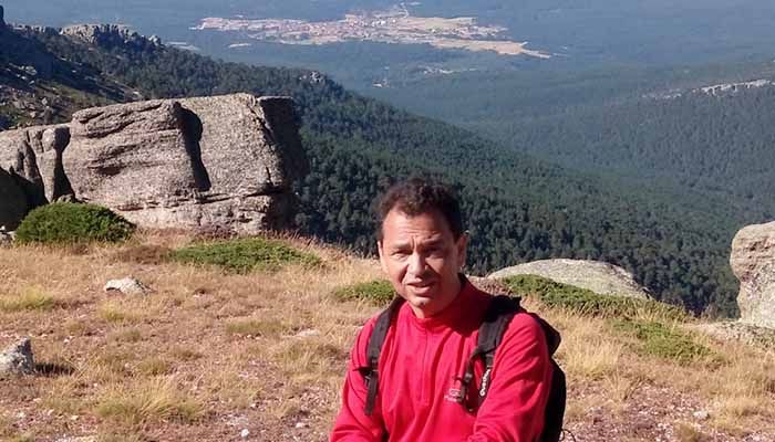 Vicente García Campo, ganador del premio de narrativa Camilo José Cela 2018 de la Diputación de Guadalajara