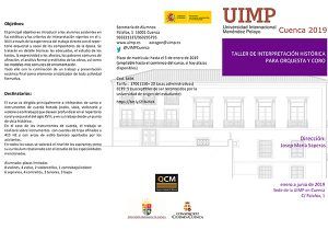 Comienza en la UIMP de Cuenca el taller de interpretación histórica para orquesta y coro