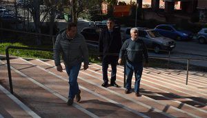 El Ayuntamiento de Guadalajara arregla la escalera que conecta las calles Constitución y Alameda