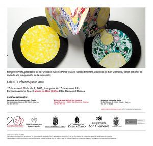 El Museo de Obra Gráfica de San Clemente acoge la exposición Latido de páginas de la artista japonesa Keiko Mataki