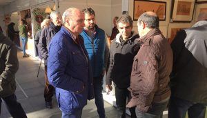 El presidente de la Diputación visita la Feria de Artesanía de Guadalajara