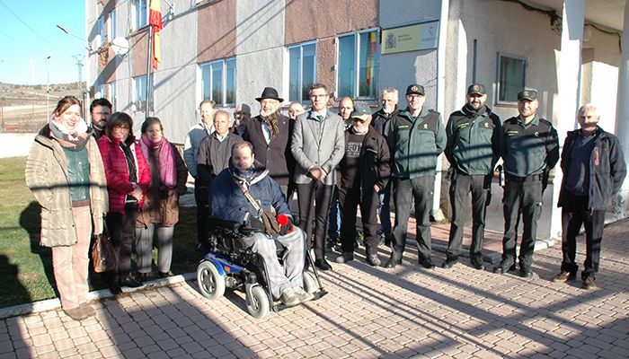 El subdelegado del Gobierno en Guadalajara insiste en Maranchón en la importancia de la colaboración ciudadana a la hora de denunciar delitos