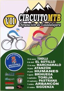 El viernes, Gala de entrega de premios del  VII Circuito de Mountain Bike de la Diputación de Guadalajara
