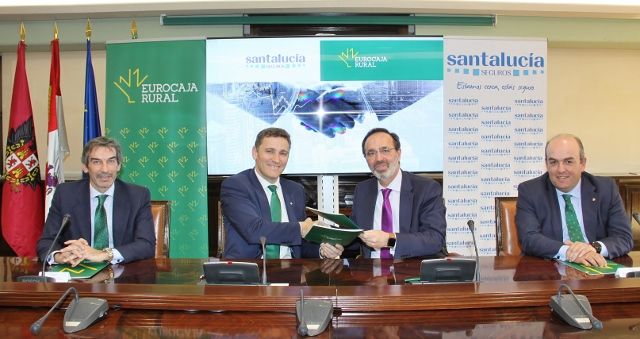 Eurocaja Rural y Santalucía se unen para gestionar la distribución de seguros