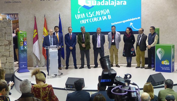 Extraordinaria acogida de la oferta turística de Guadalajara presentada en FITUR de la mano de la Diputación
