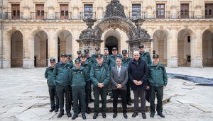 González Ramos preside la Junta de Coordinación de Zona de Guardia Civil en Uclés