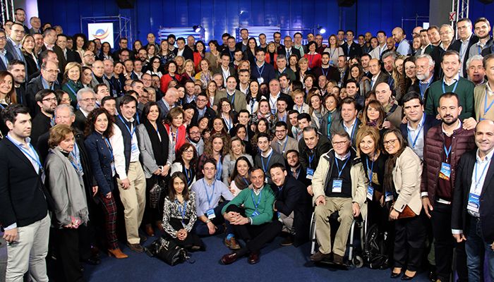 Gran representación de NNGG Castilla-La Mancha en la Convención Nacional del Partido Popular