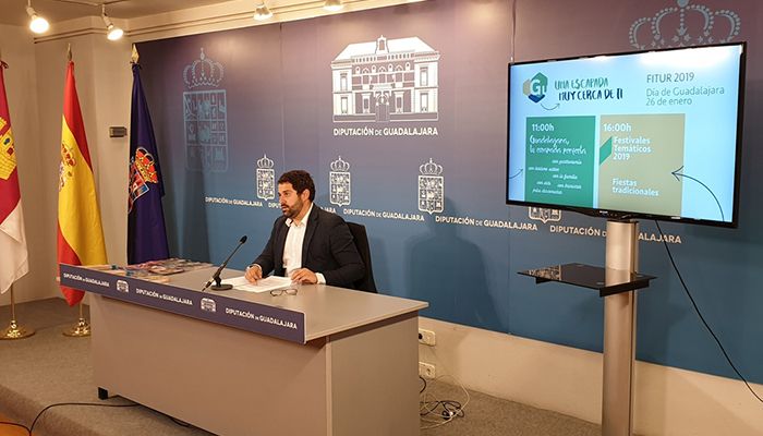 La Diputación presentará en Fitur la oferta turística de la provincia con el lema ‘Guadalajara, una escapada muy cerca de ti’